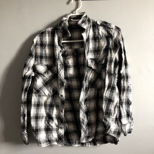 Black & White Flannel